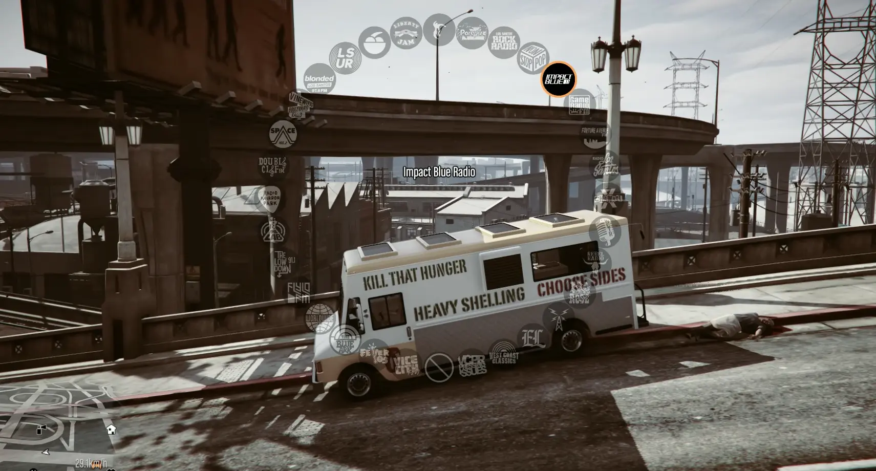 GTA V gets scratch-made Impact Blue eurobeat radio station mod