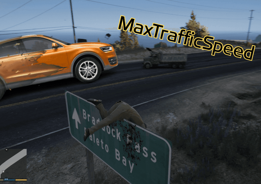 MaxTrafficSpeed mod makes GTA traffic drive at extreme speeds