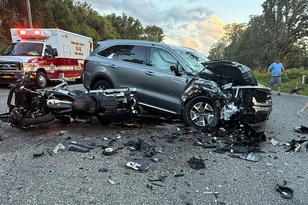 Motorcyclist killed in US 301 crash near Ridge Manor