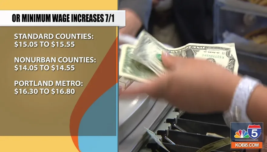 Alaska and Oregon raise minimum wages for restaurant workers in July