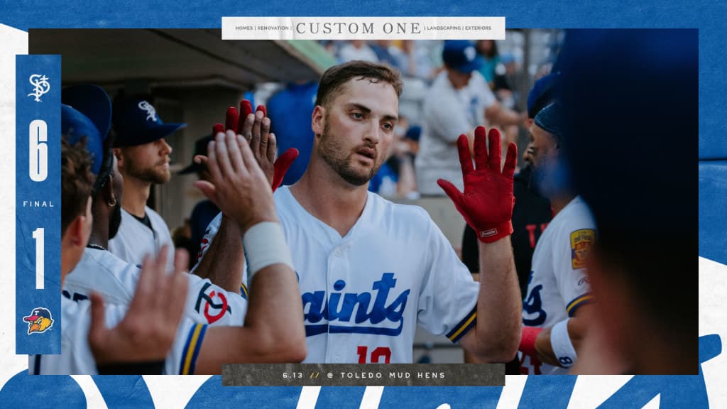 Wallner sets Saints Triple-A home run record in win over Mud Hens