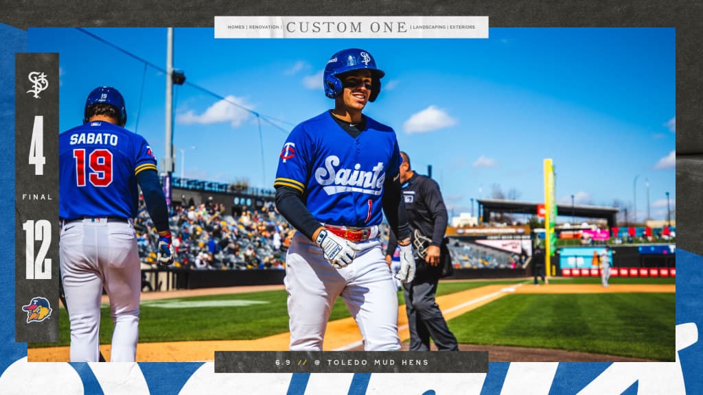 Saints struggle again at Fifth Third Field in 12-4 loss to Mud Hens
