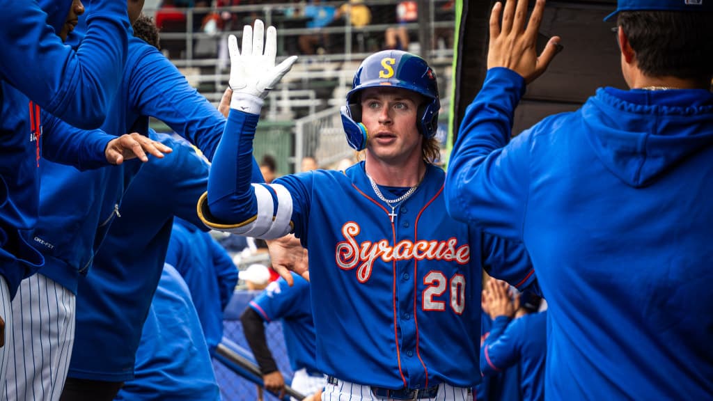 Syracuse bats stay hot, Mets top Buffalo 10-5 on Education Day
