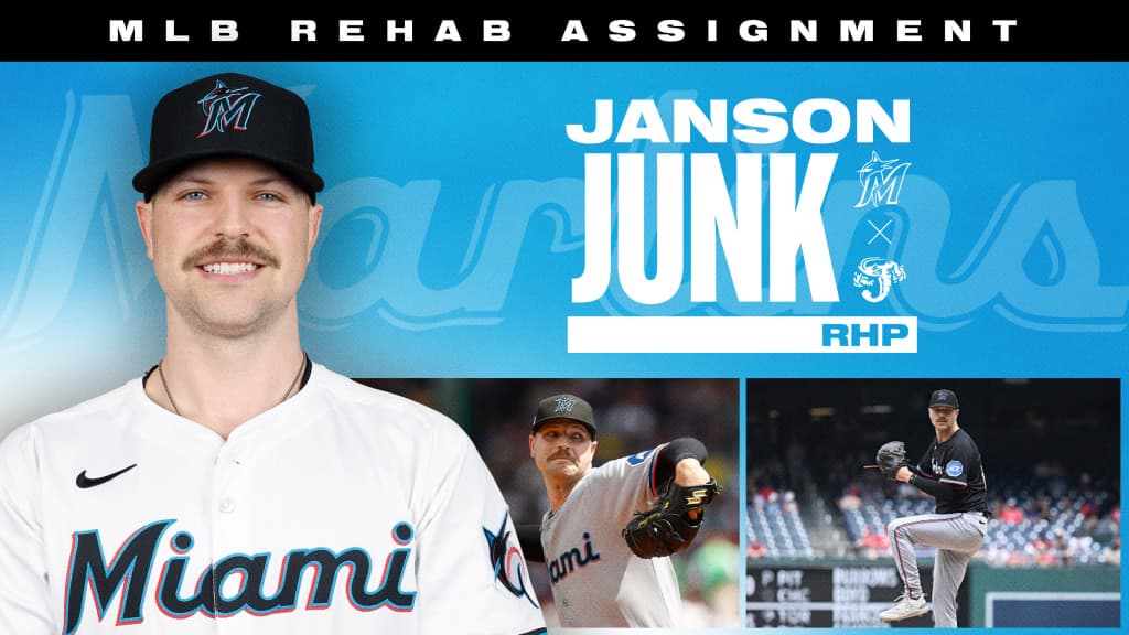 Janson Junk joins Jacksonville as seventh Marlins rehab assignment this season