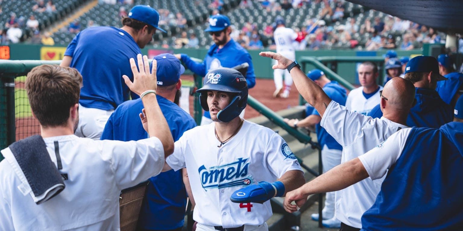Ehrhard homers twice as Comets edge Express 5-4 to snap skid