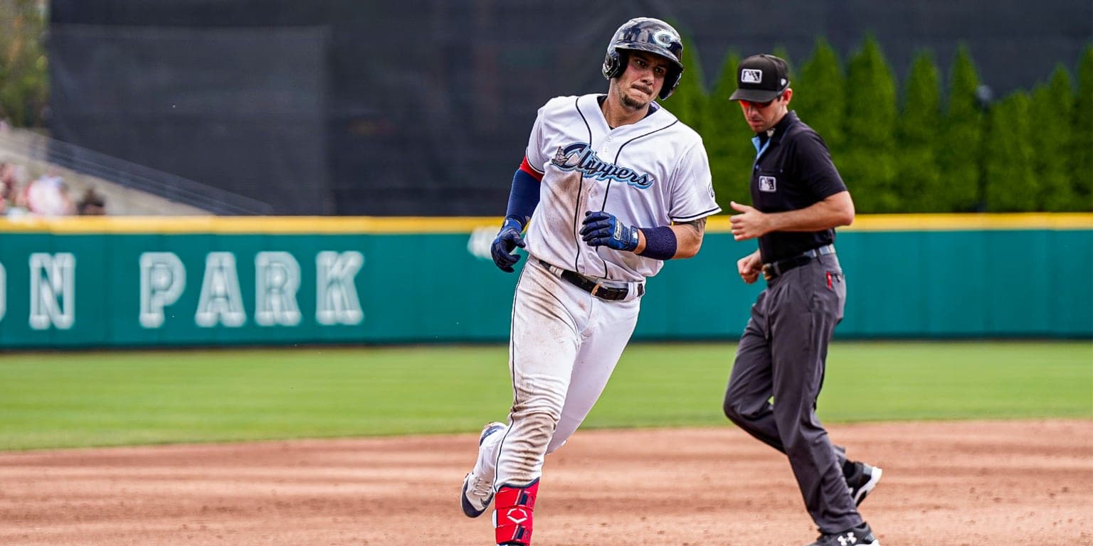 Ralphy Velazquez doubles in Triple-A debut, Clippers edge Louisville 2-1