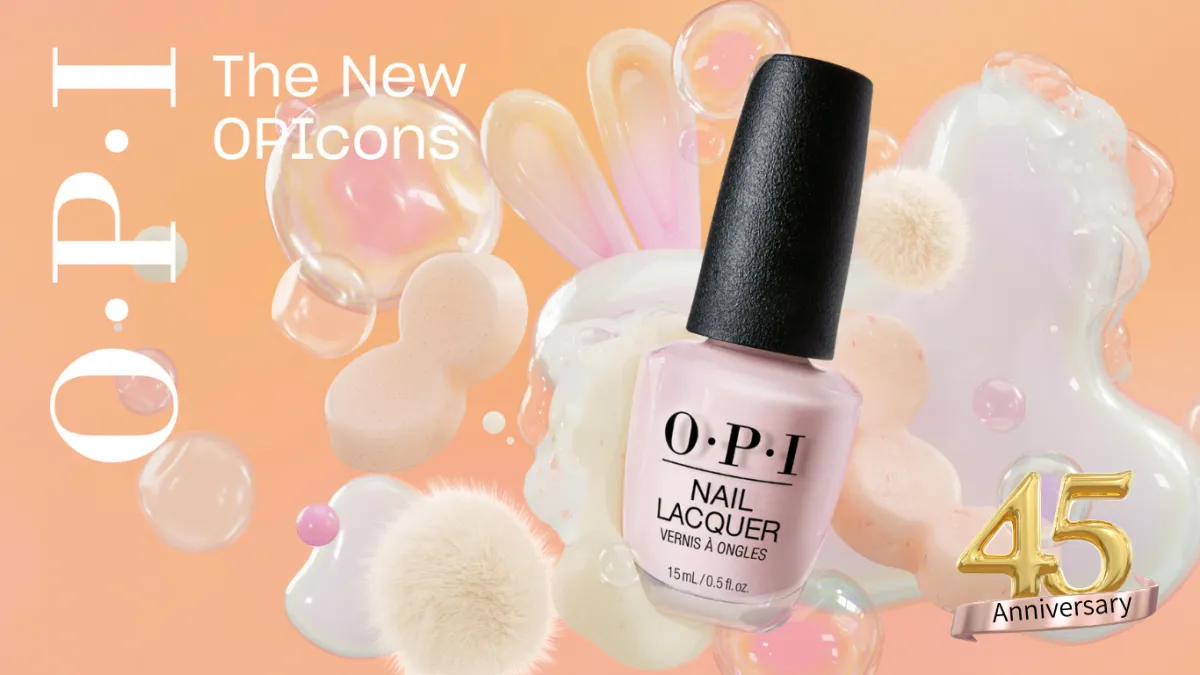 OPI marks 45th with OPIcons: 24 shades across nail formulas