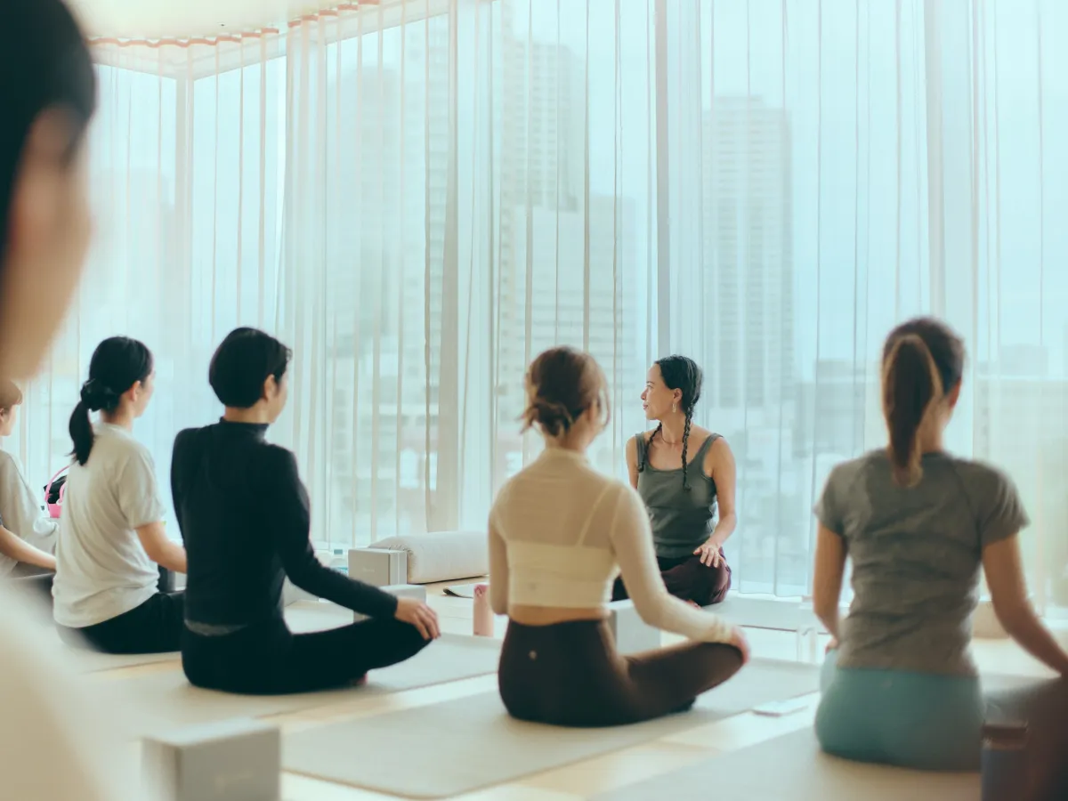 Meguro yoga studio pairs women-only classes with clinic care