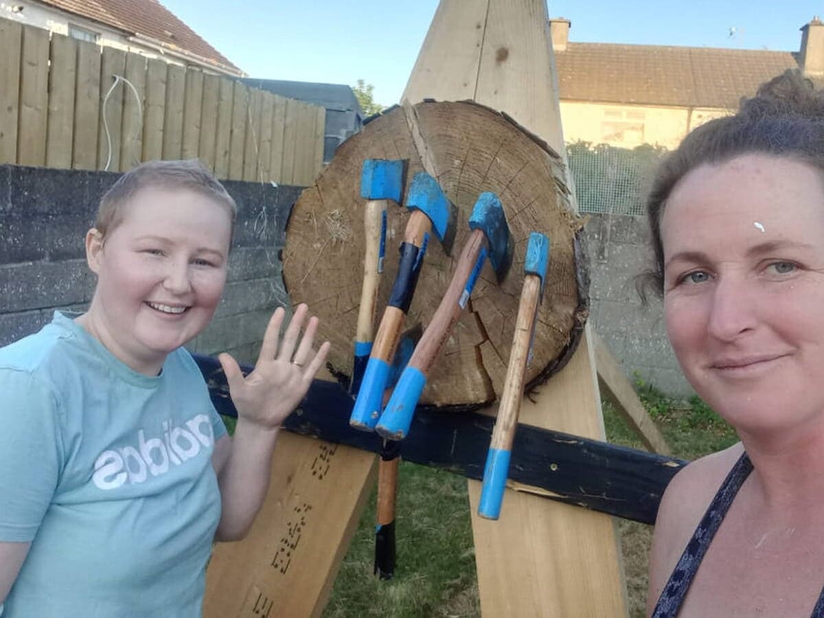 Sinéad O’Connor eyes world double bit axe throwing title for Ireland