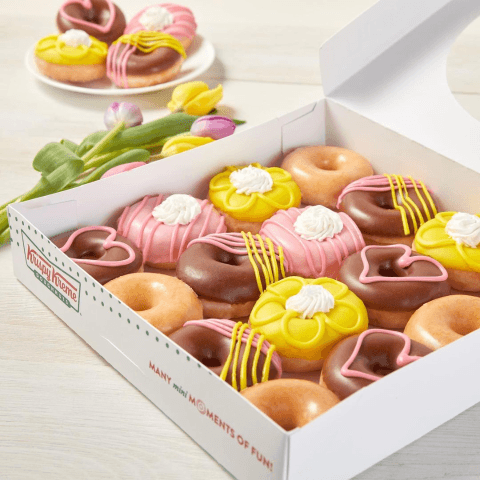 Mother’s Day food deals sweeten celebrations at Krispy Kreme and Pizza Hut