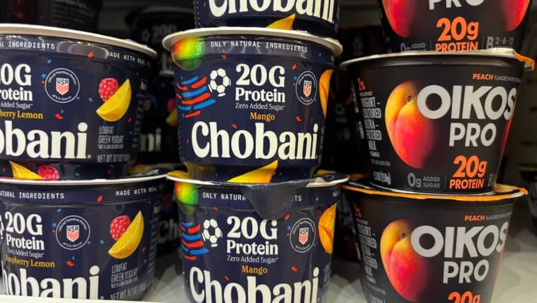 Danone sues Chobani over protein claims in yogurt showdown