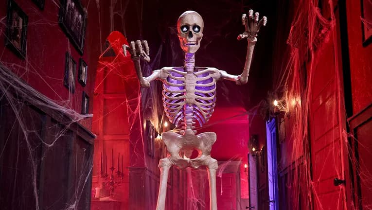 Home Depot Drops Biggest Halfway to Halloween Collection Yet, Featuring Upgraded Skelly