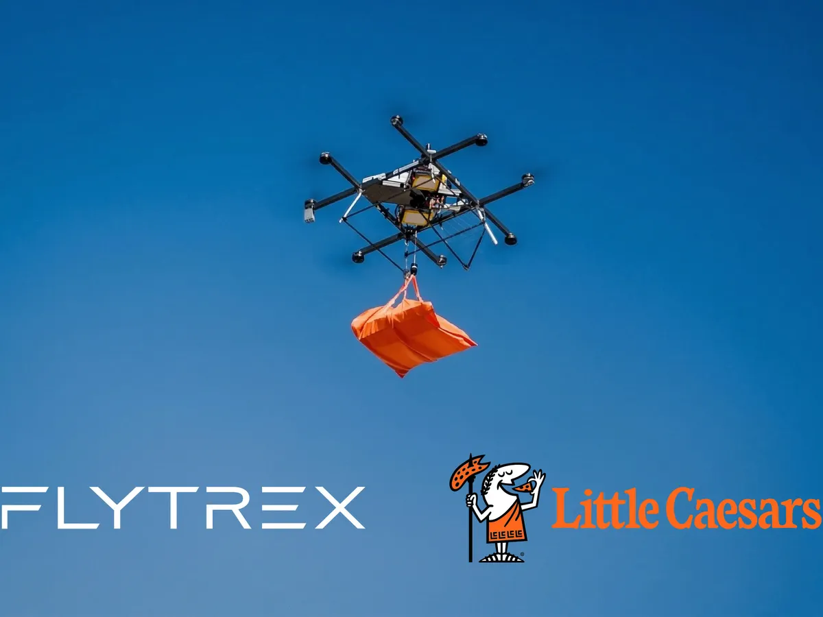 Little Caesars tests pizza drone delivery in Wylie, Texas