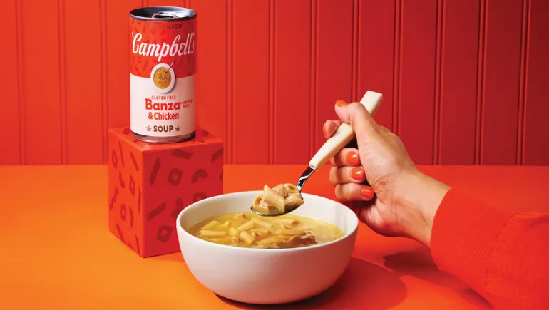 Campbell’s and Banza launch gluten-free chicken noodle soup