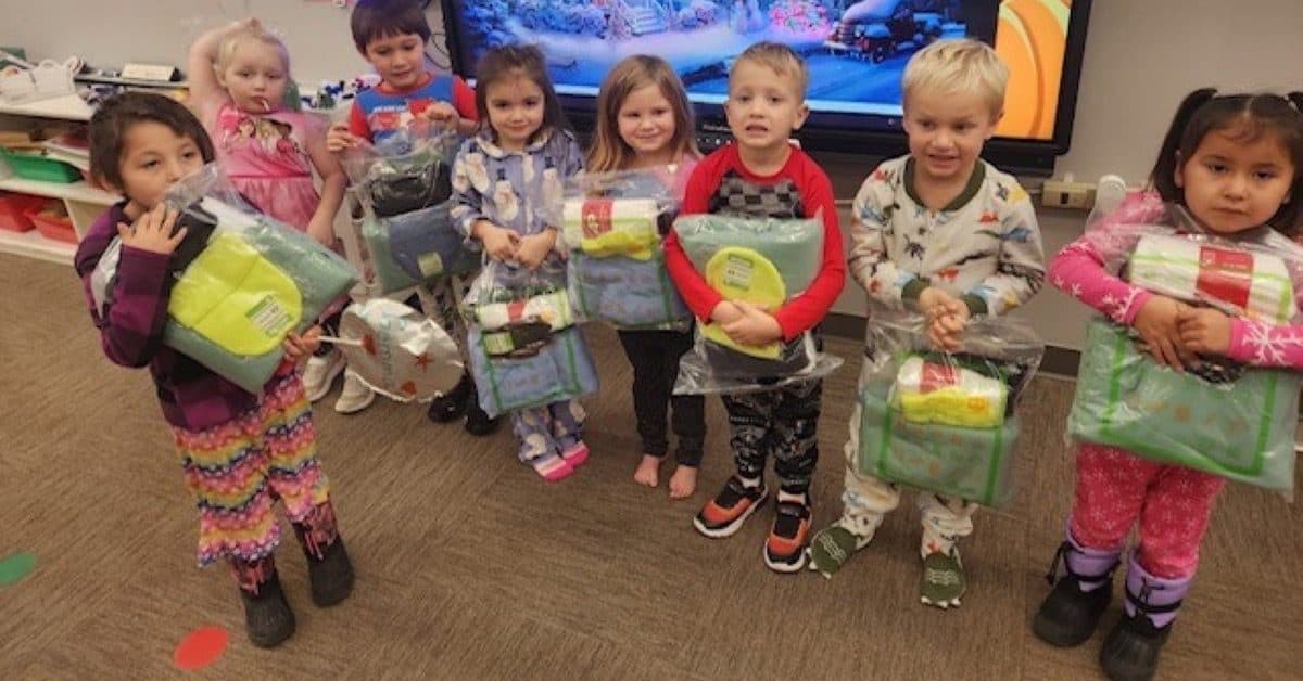 Winter Warmth Program Provides Coats and Kits to Tribal Families