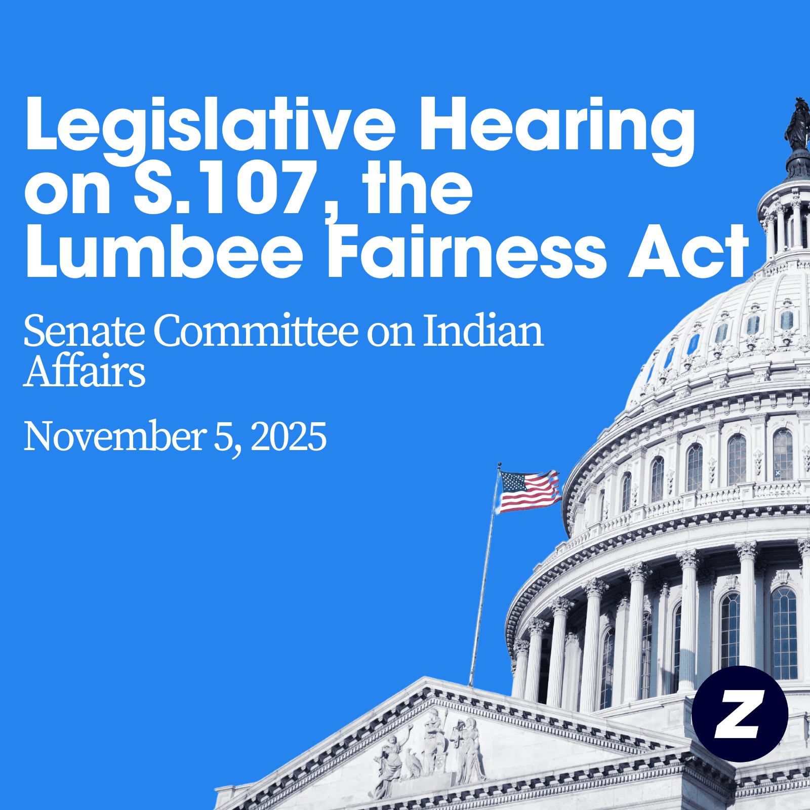 Senate Hearing on Lumbee Recognition Offers Lessons for Apache County