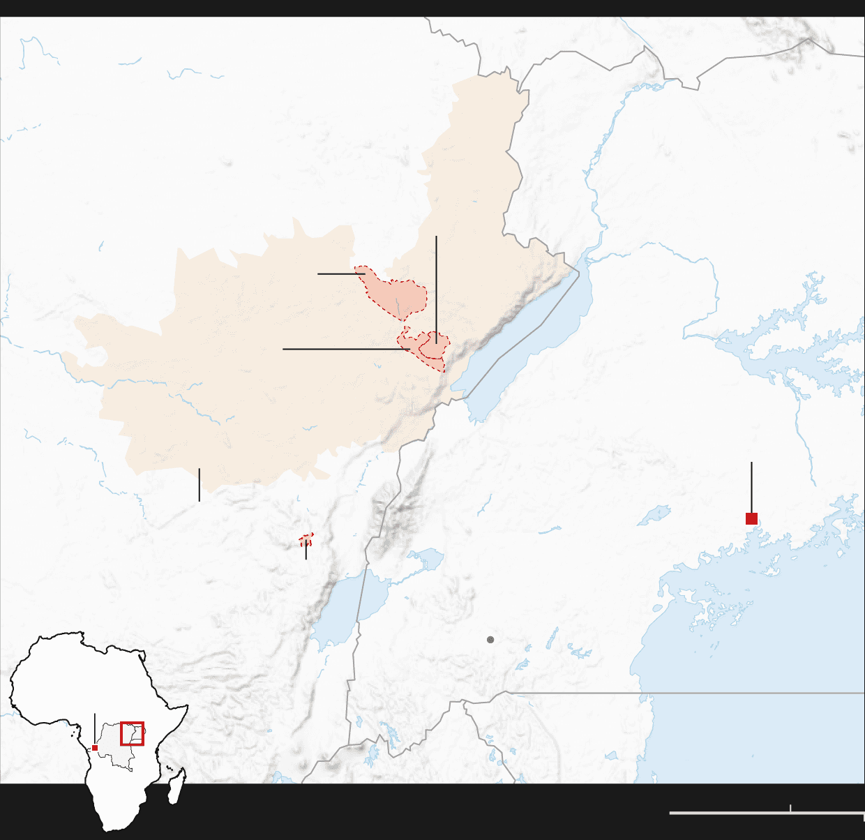 Ebola outbreak in Congo and Uganda lacks approved vaccine, treatment