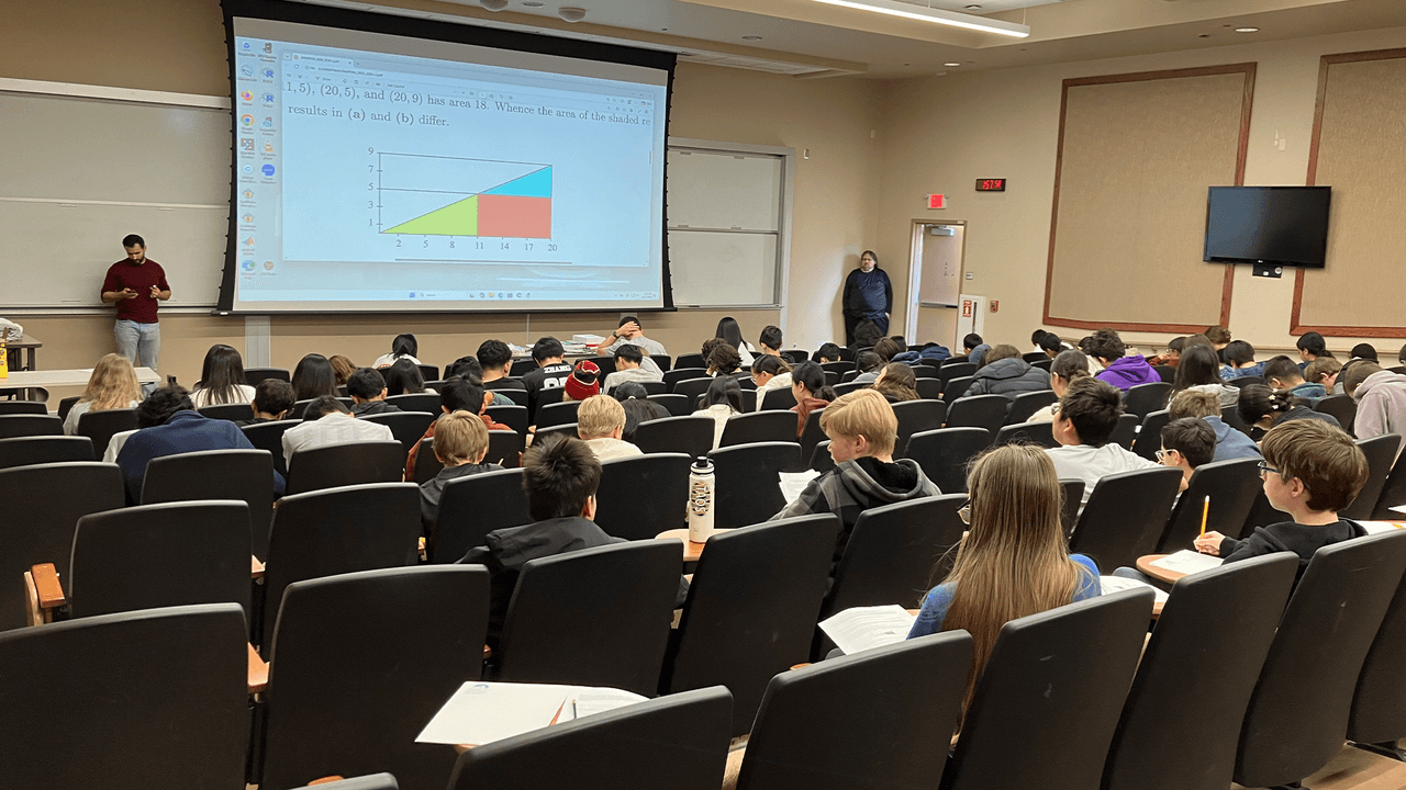 Hidalgo County Students Compete in UNM Statewide High School Math Contest