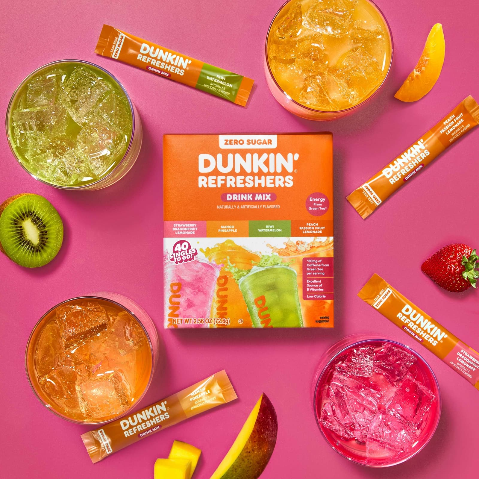 Dunkin’ launches Refreshers Singles To Go! in retail nationwide