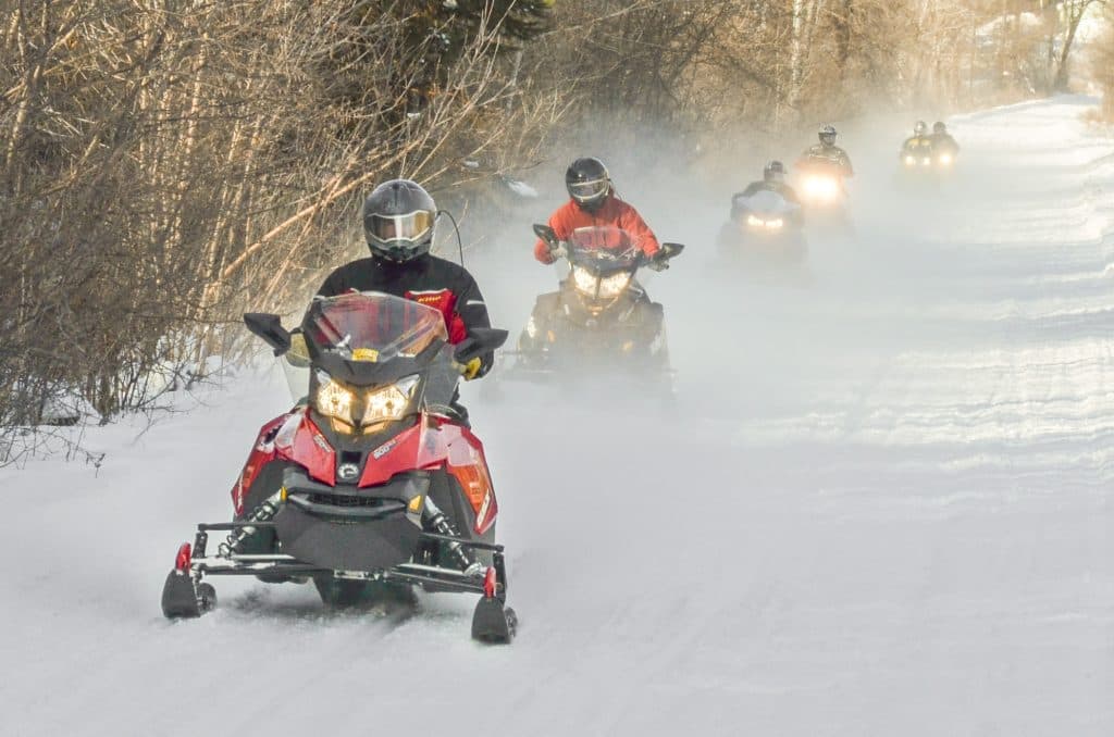 Iron County Snowmobile Trails Icy, Bare as Season Nears Early End