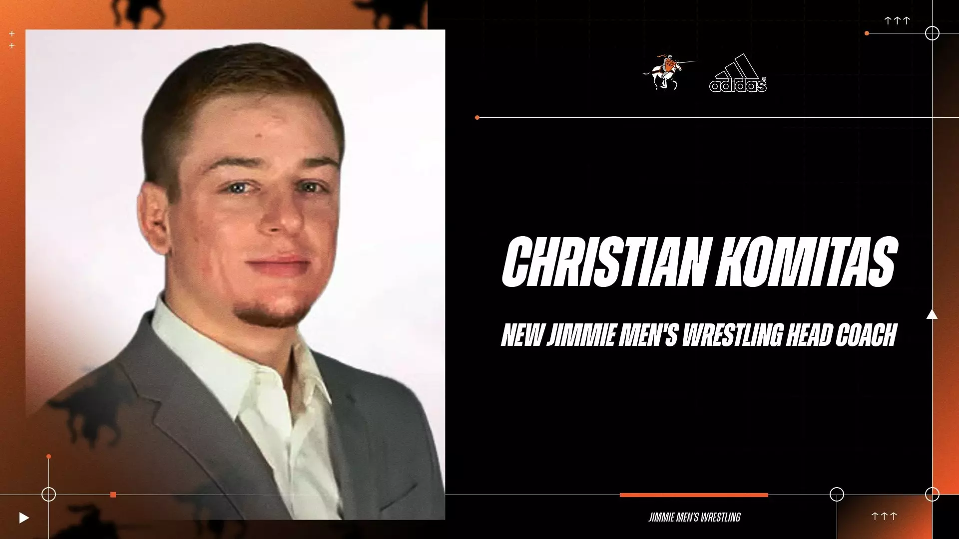 University of Jamestown hires Christian Komitas as men’s wrestling coach