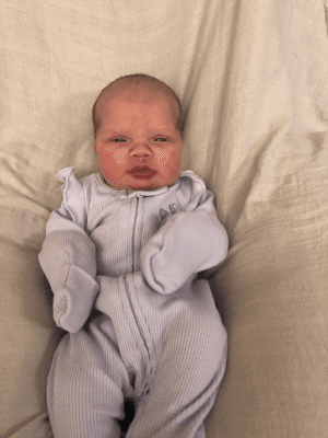 Jamestown Family Welcomes Newborn Girl Sutton Shay at JRMC