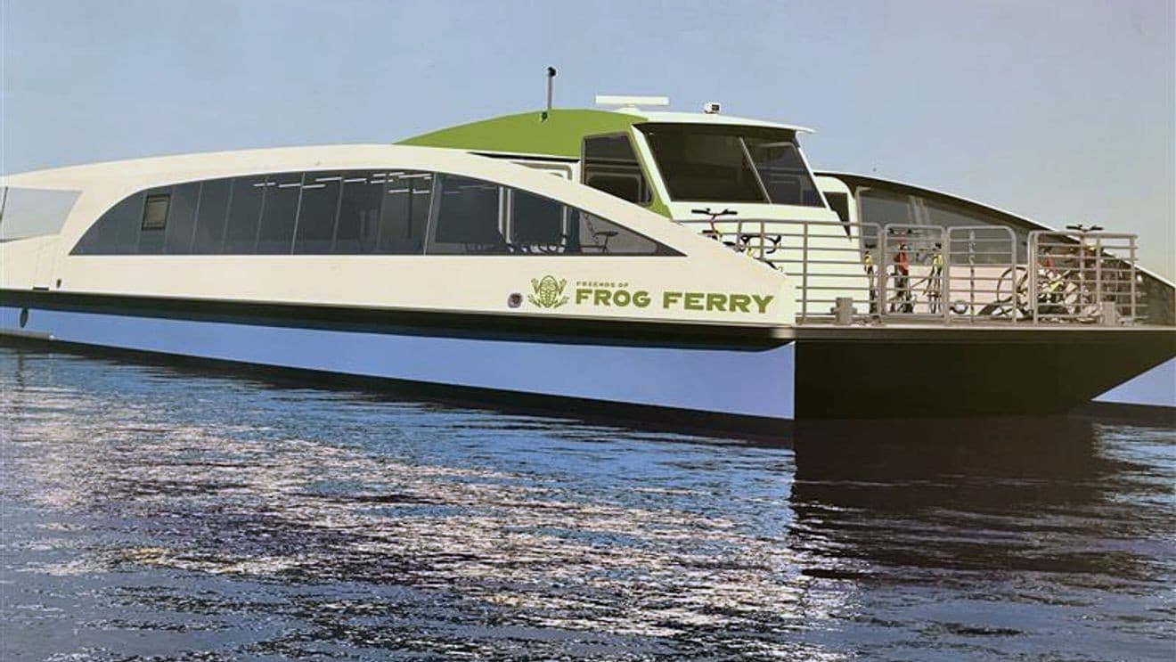 Portland's Frog Ferry Offers Community Ownership Shares for Electric Catamaran Service