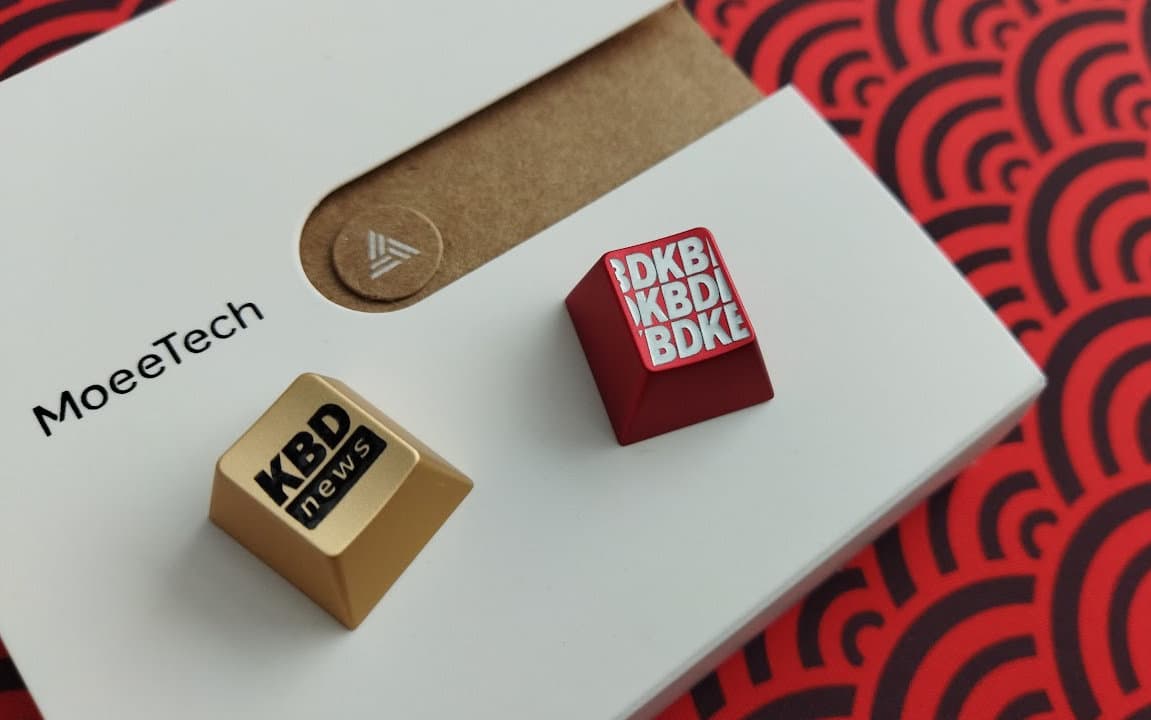 MoeeTech makes custom metal artisan keycaps more accessible to hobbyists