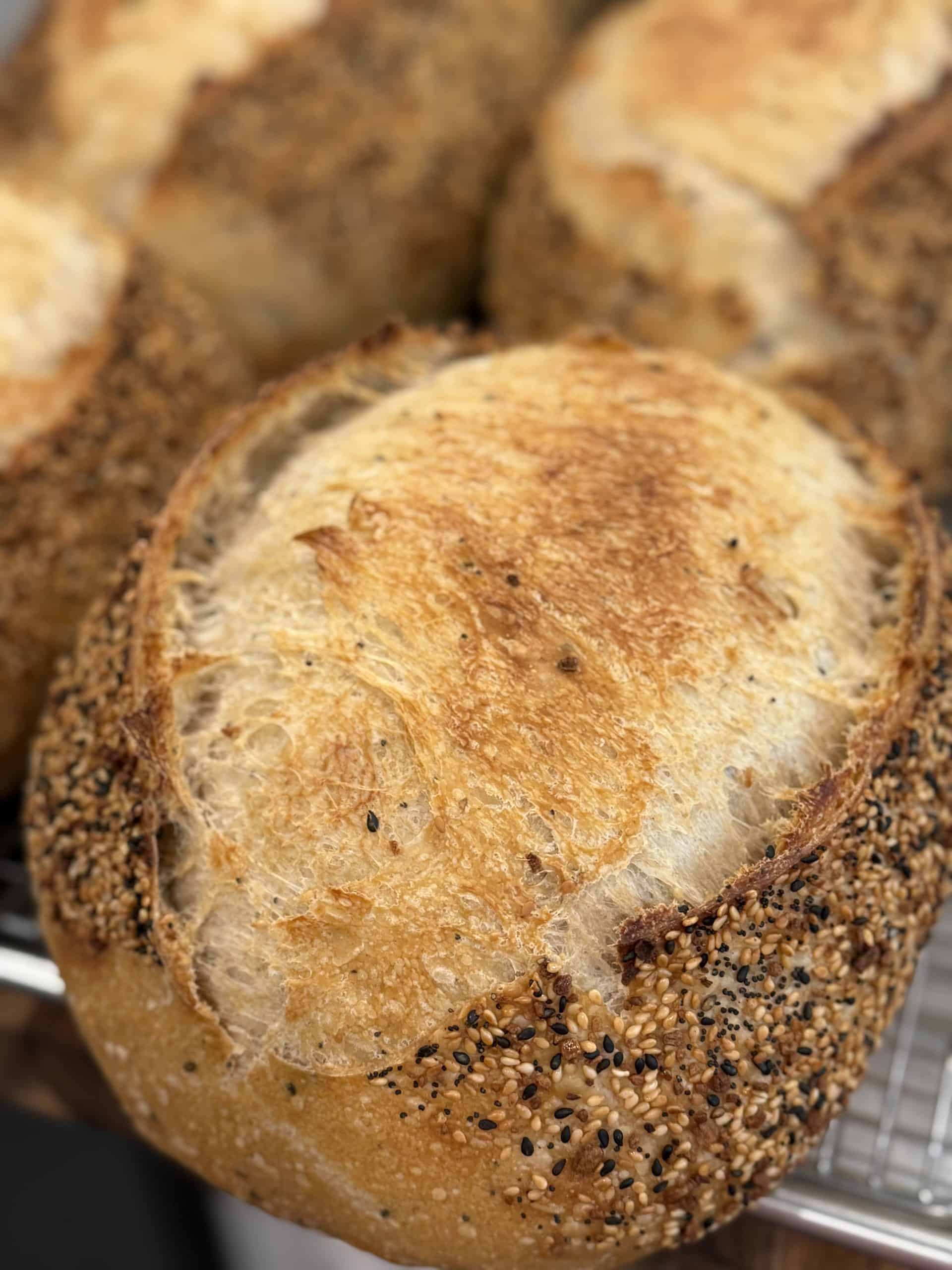 Keep It Sweet Kitchen adds everything bagel twist to sourdough bread