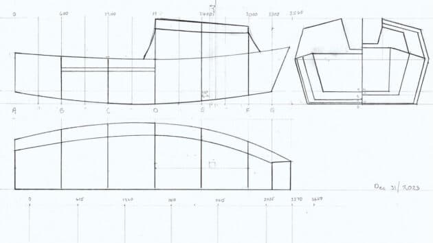 How Herb McLeod built a trailer-sailer for remote inland cruising