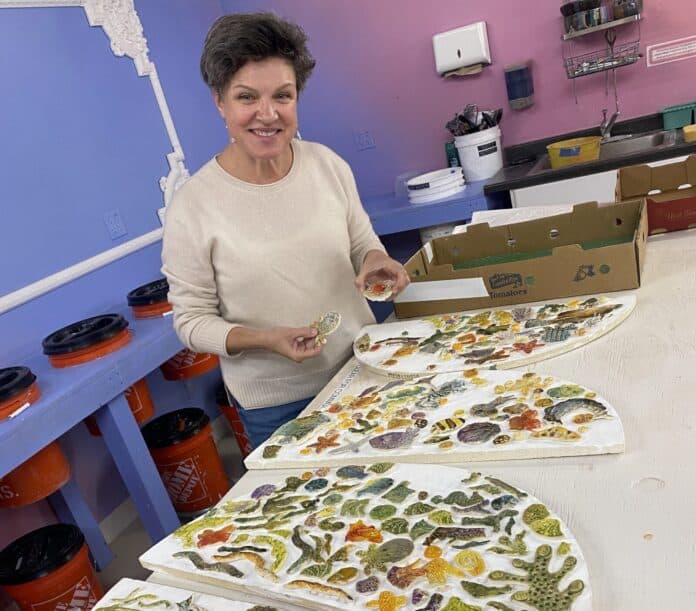 REEF unveils community-built mosaic Textures of the Tide in Key Largo