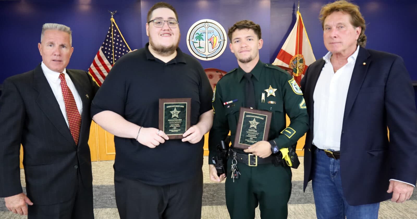 Monroe County sheriff’s office honors employees at quarterly awards ceremony