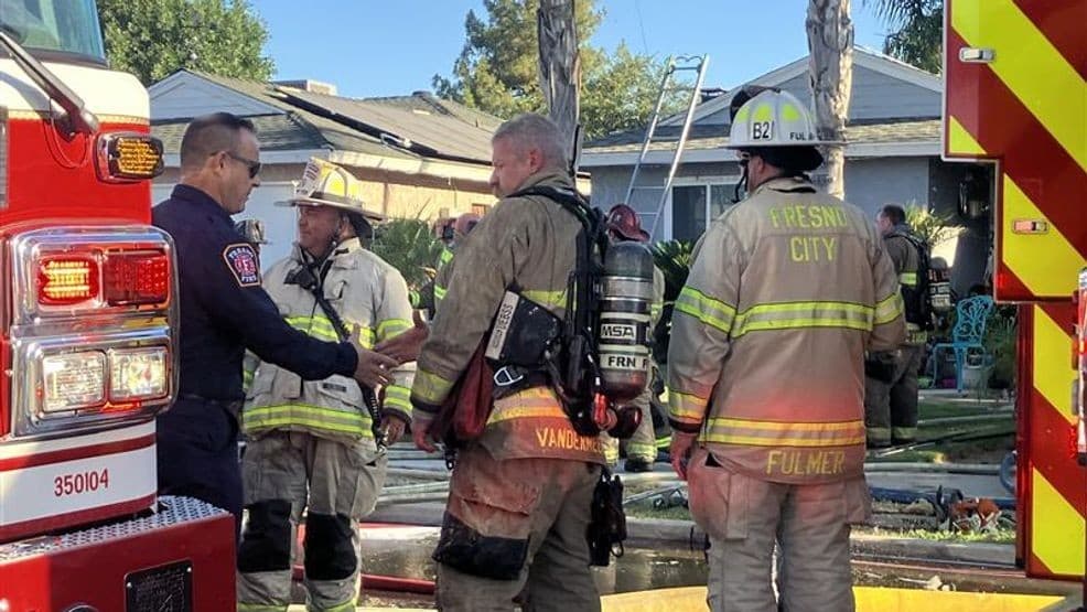 Garage fire displaces three in northwest Fresno, no injuries reported