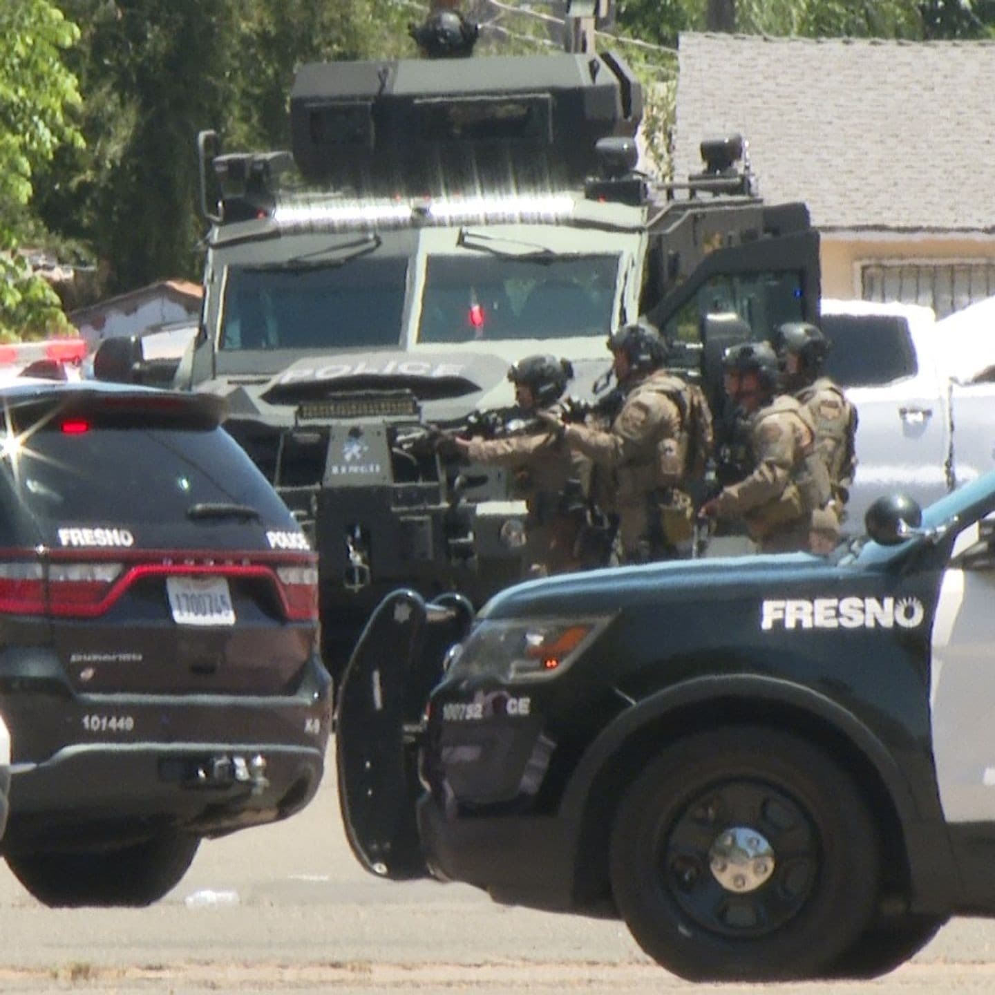 Fresno police fatally shoot armed man during family disturbance call
