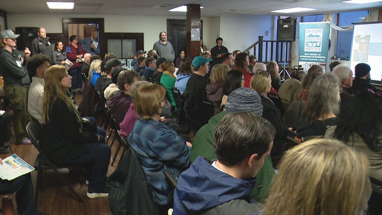 Seattle Tiny Home Village Plans Draw Over 100 Residents to Public Meeting