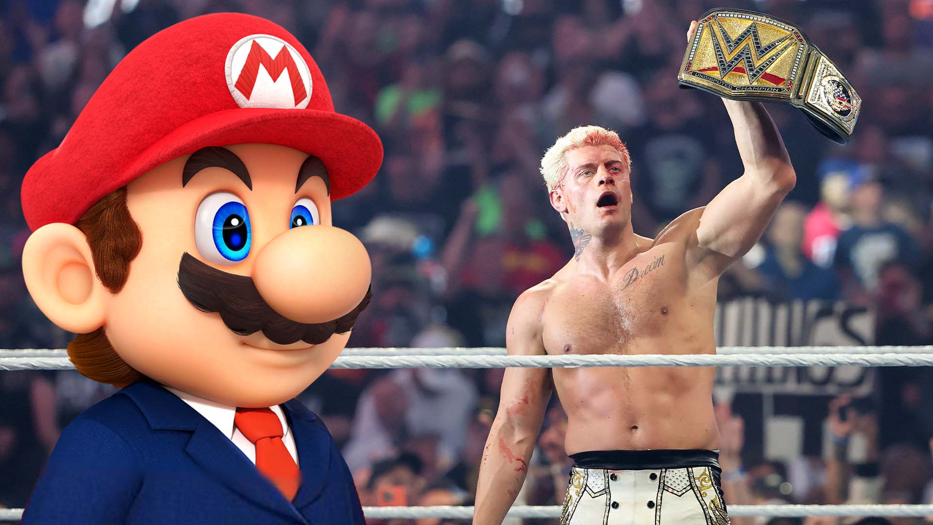 Nintendo sent Cody Rhodes a cease-and-desist over Zelda Triforce gear