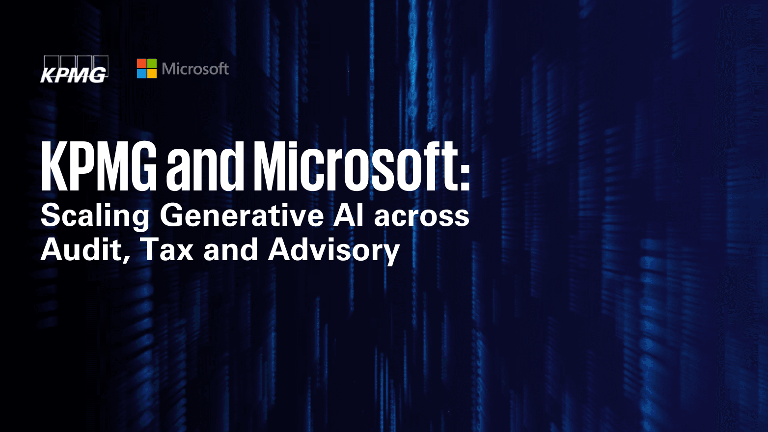 KPMG’s industry-led model shapes client work and employee roles