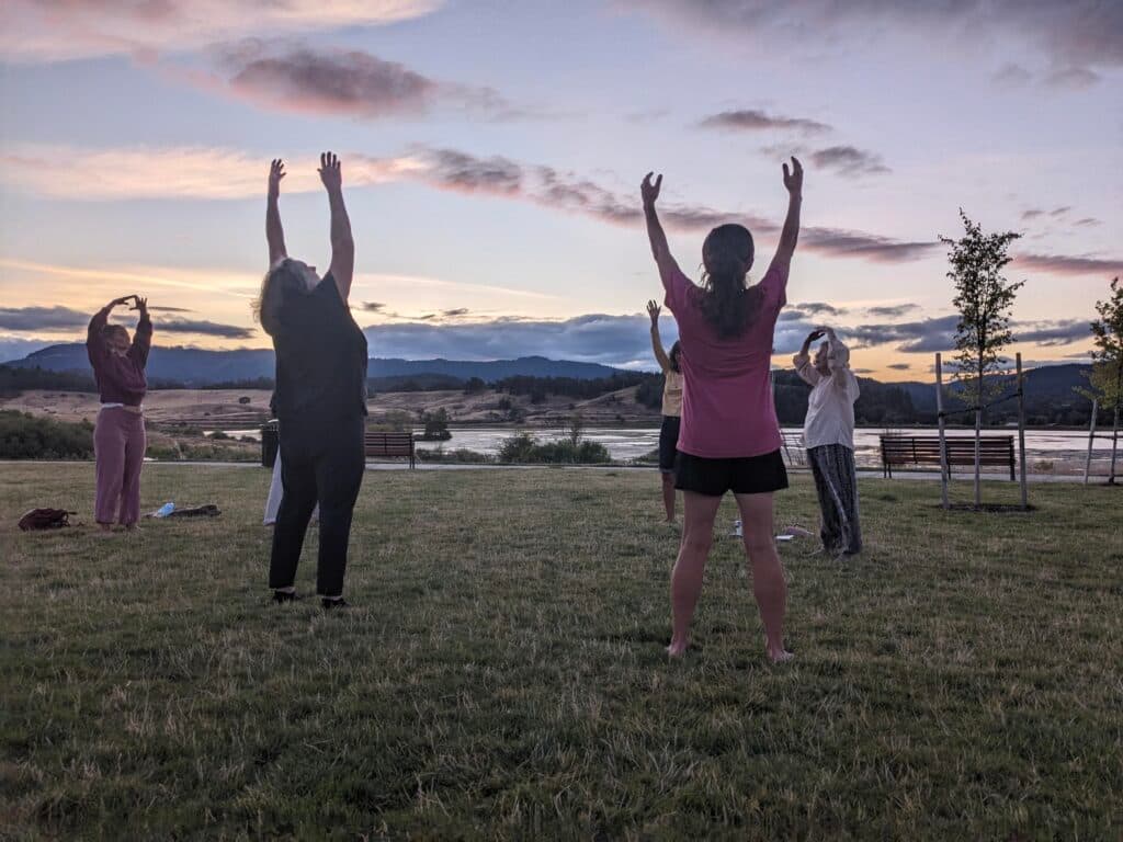 Ford’s Pond park adds free Saturday yoga for summer wellness