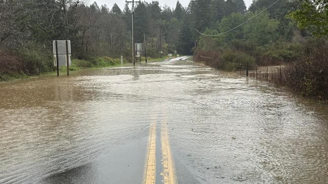 Coordinated Air and Ground Rescue Saves Motorist on Flooded Road