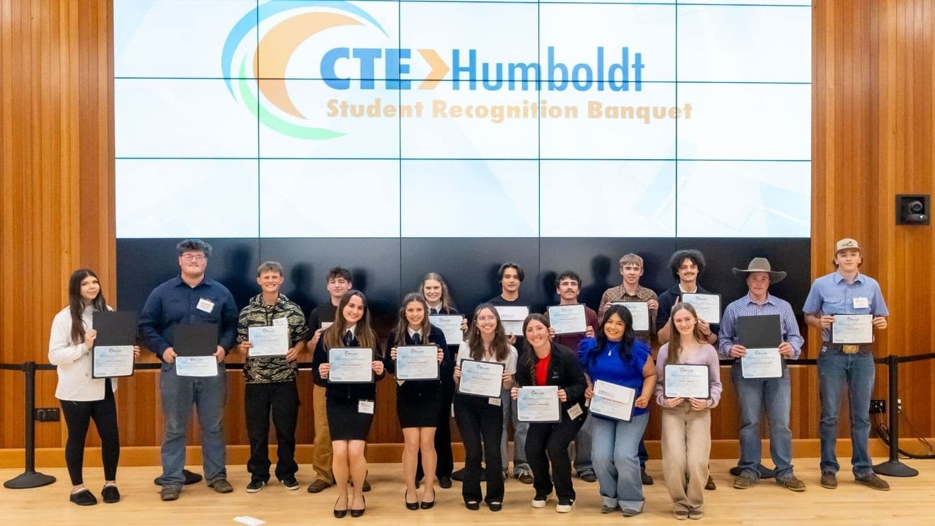 Humboldt education office honors 18 CTE students from seven schools