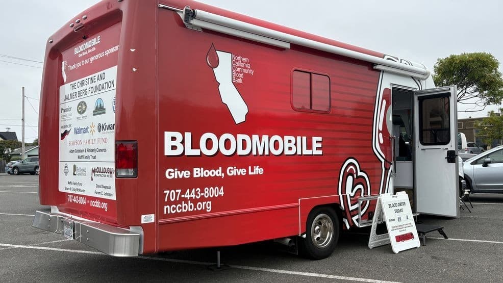 Blood bank urges Humboldt County residents to donate blood now