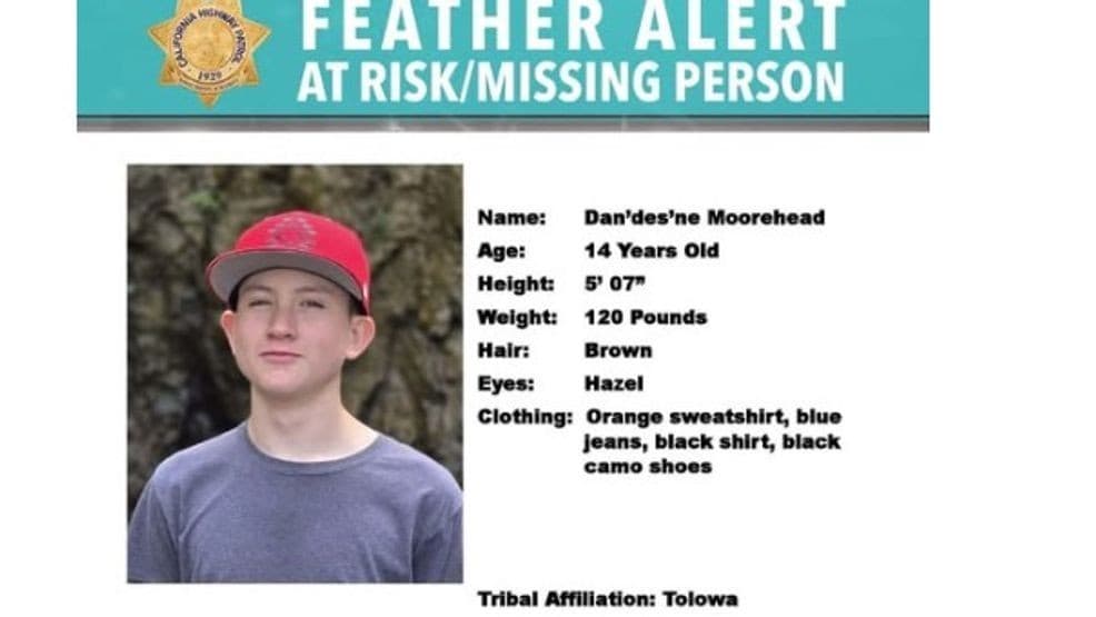Feather Alert deactivated after missing Eureka teen found safe