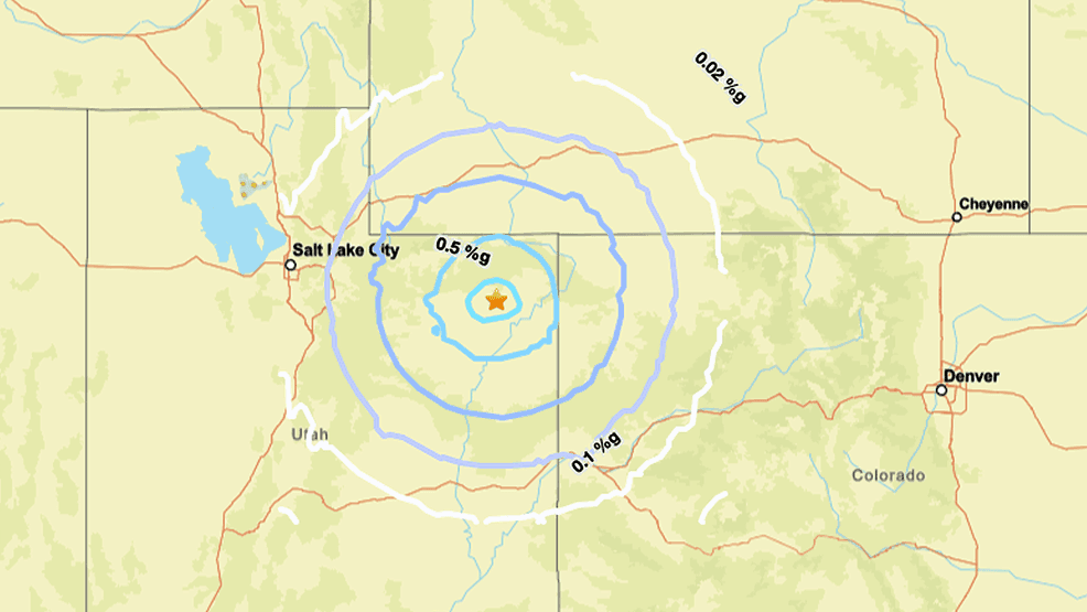 1.6 Magnitude Quake, 7 km Deep, 18 km North of Henefer
