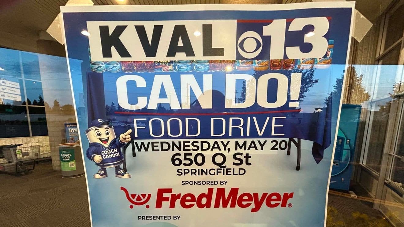 KVAL food drives raise 42,023 meals for Lane County and region
