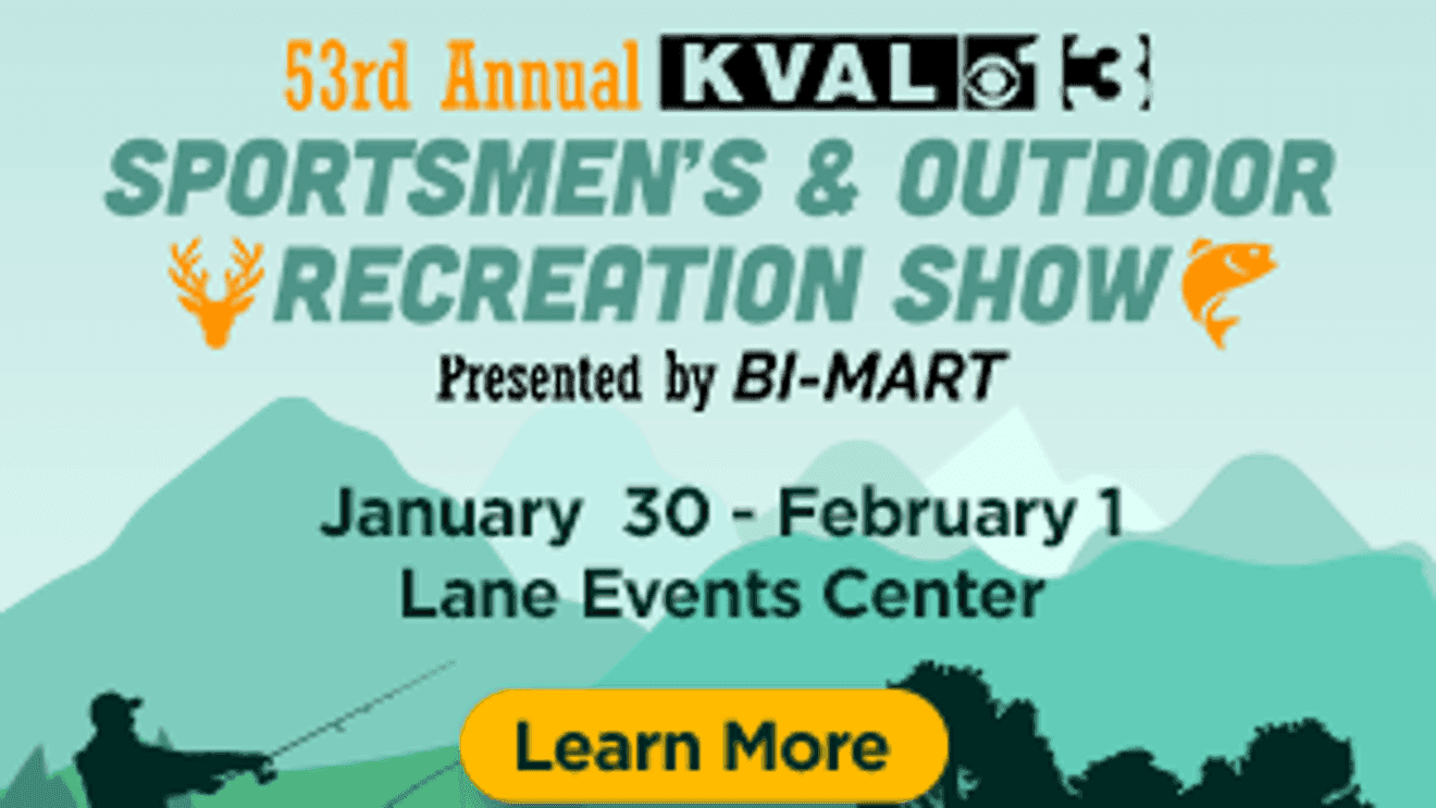 53rd Eugene Sportsmen's and Outdoor Recreation Show Jan. 30 to Feb. 1