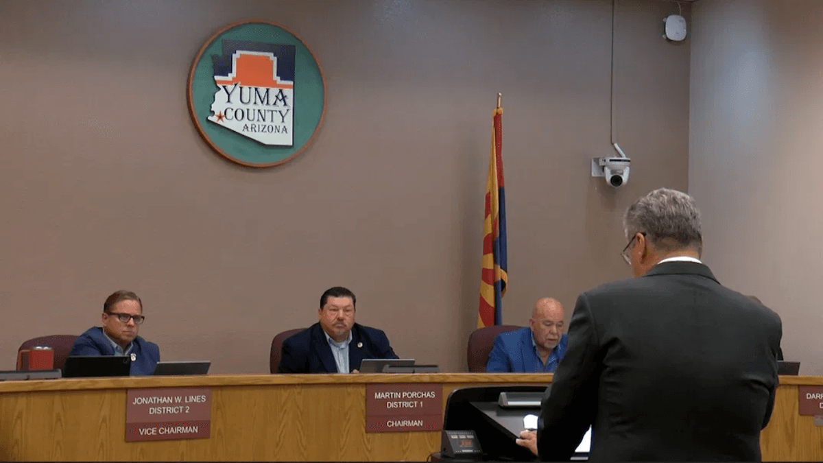 Yuma County updates Capitol projects, budget plans ahead of tax hearing