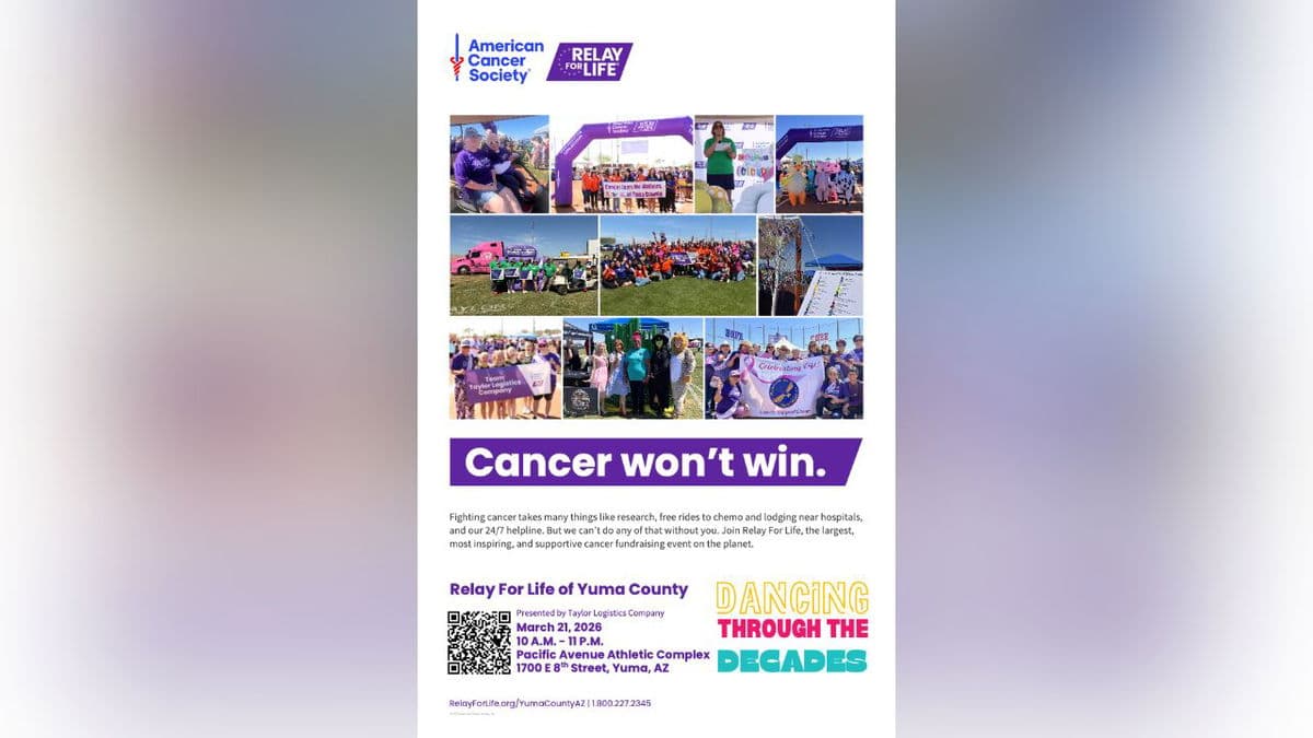Yuma County Relay for Life Marks 30th Anniversary March 21