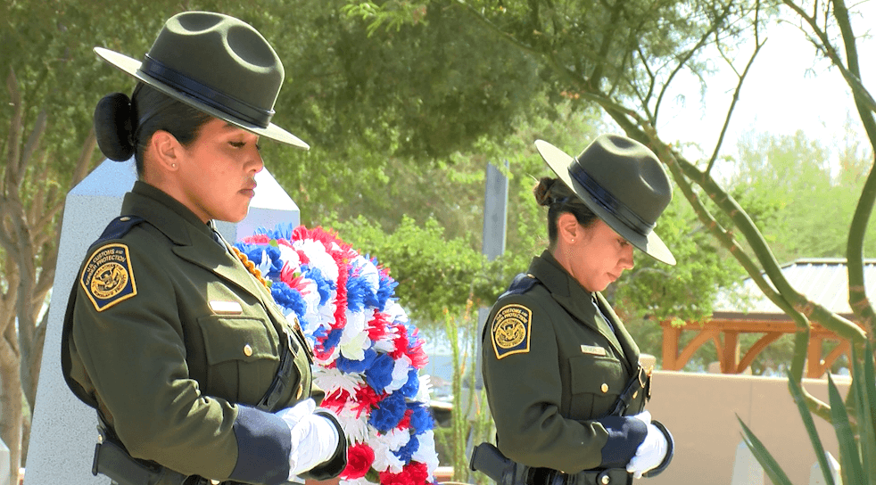 Border Patrol Yuma Sector honors fallen officers at memorial service