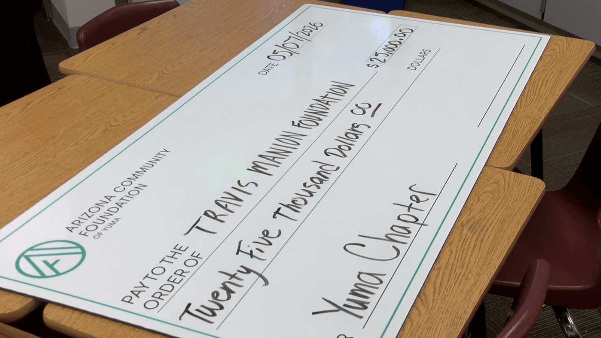 Arizona Community Foundation donates $25,000 to youth mentoring in Yuma