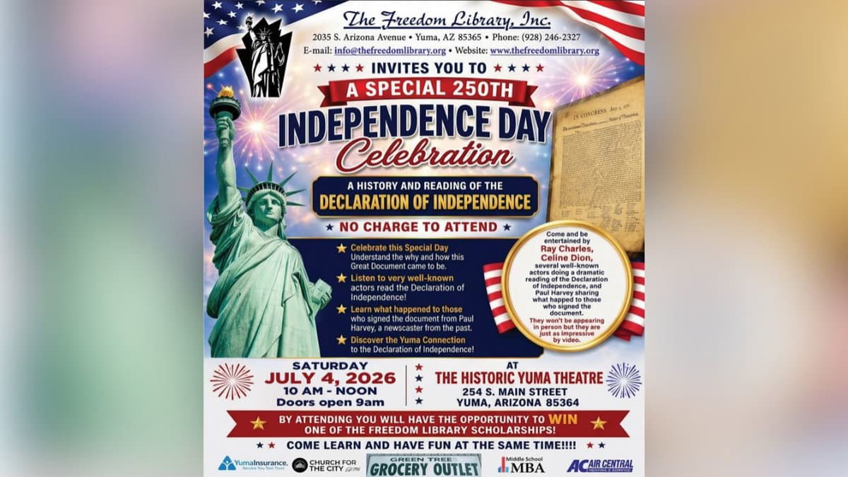 Freedom Library plans history-focused 250th Independence Day event in Yuma